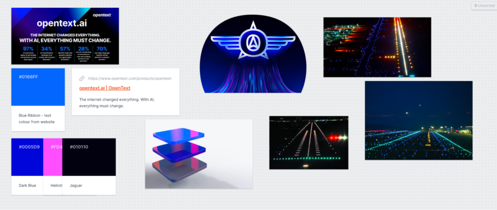 Production design approach mock-up