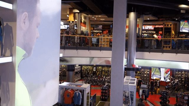 Instore Display Anthems — Sport Chek